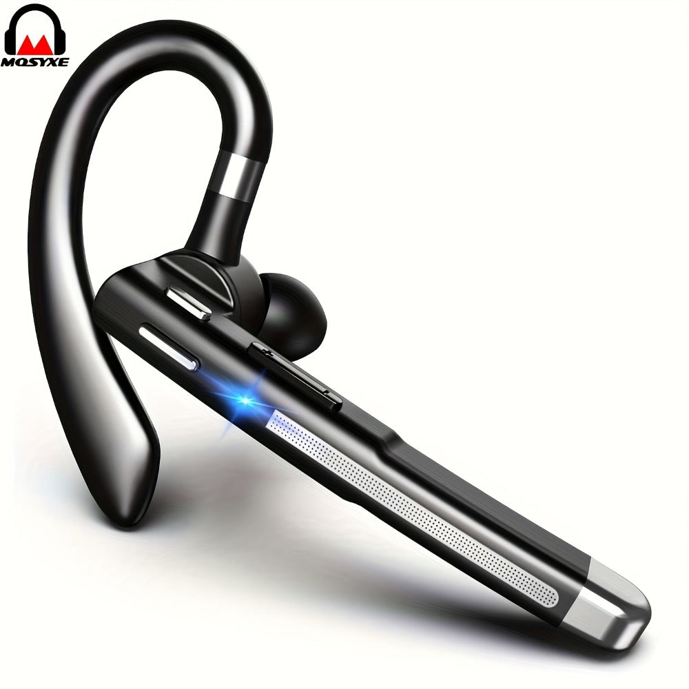 Single-Sided Wireless Earbud ENC Noise Cancelling Mic Lightweight Comfortable In-Ear Type-C Charging for Business Calls Daily Use Fitness Exercise All Smartphones
