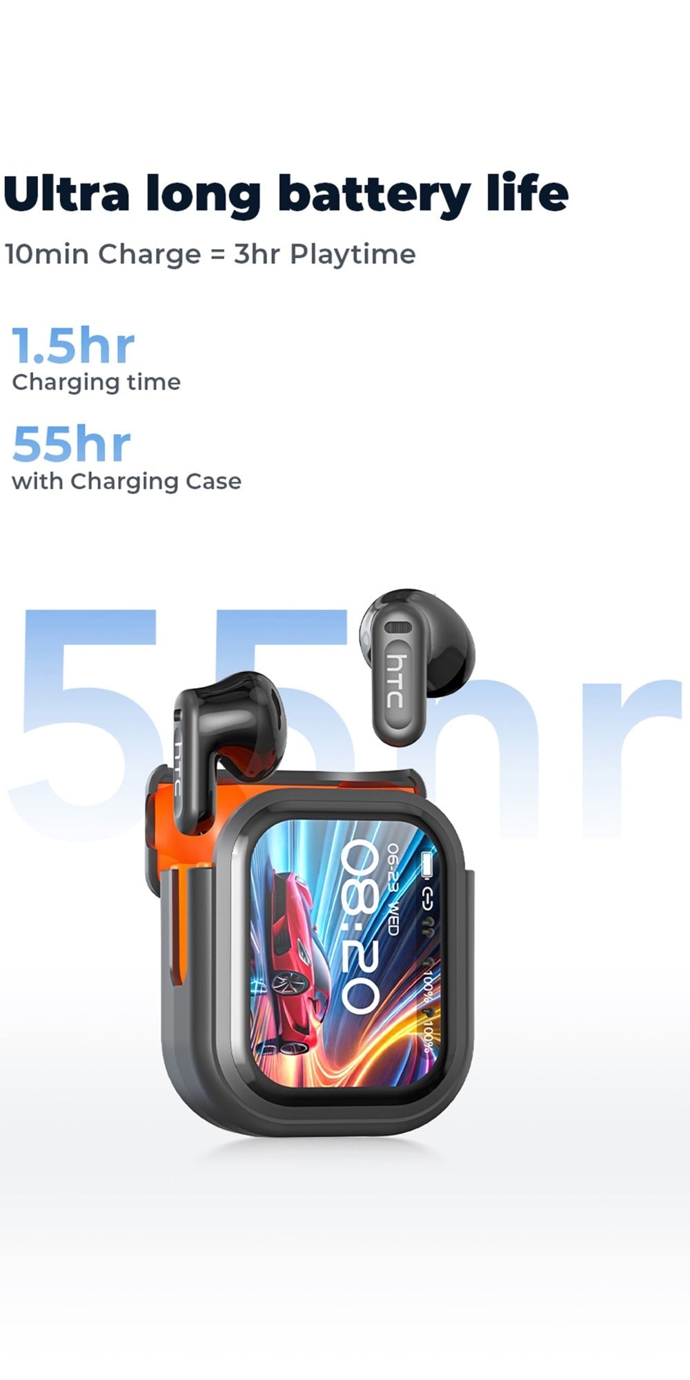 AI Translation Earbuds 136 Languages Real-Time Bidirectional Translation LDAC HD Sound True Wireless Bluetooth for Business Travel Meetings International Use