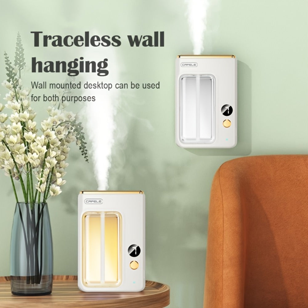 Essential Oil Diffuser for Home Bedroom – Large Capacity Ultrasonic Aroma Humidifier, 7-Level Mist, USB, Auto Shut-Off | Encounter Gardenia Hilton Shangri-La Ocean Scents | 1 or 3 Bottle Bundle