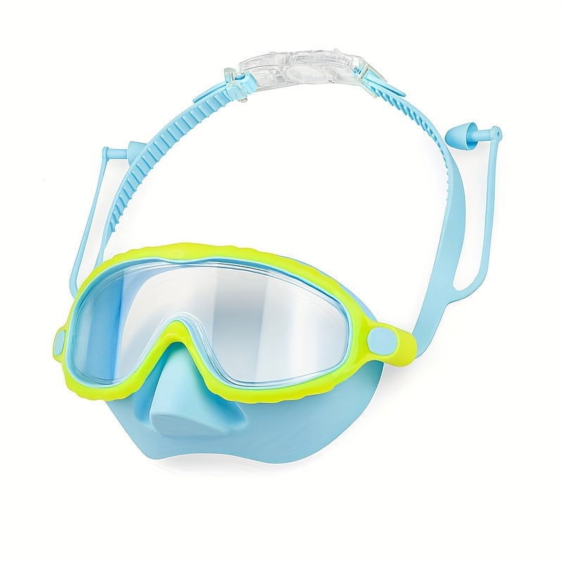 Waterproof Swim Goggles – Oversized Anti-Fog HD Lens, Comfort Fit