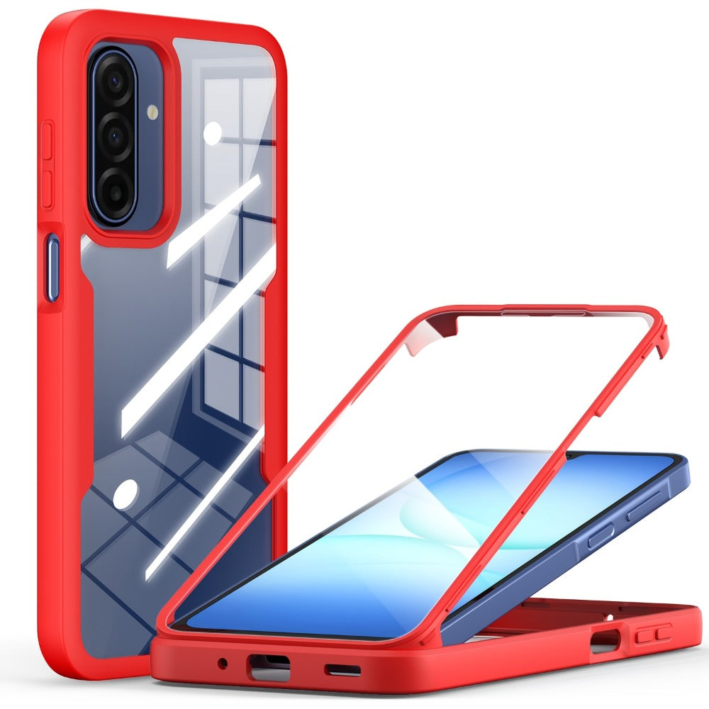 Samsung Galaxy A-Series Rugged Case with Built-In Screen Protector – Full Body Shockproof Phone Cover for Galaxy A15 A16 A17 A36 A37 A56 A57 5G | Heavy Duty Drop Protection