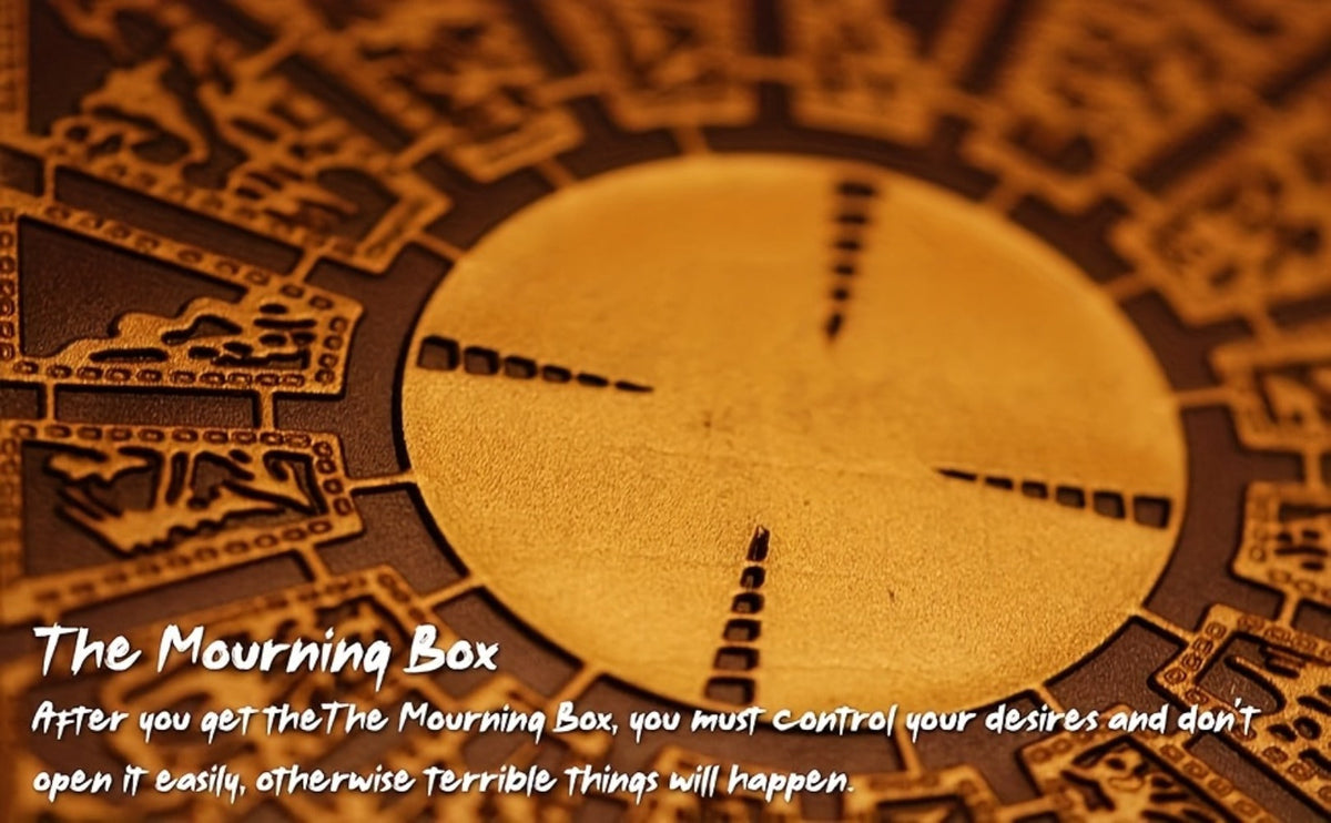 Lament Configuration Puzzle Box Cube – Functional Detachable Deformation Lock Box with Display Base, Brain Teaser Desk Decor, Unique Gift for Adults Horror Fans Christmas Halloween Birthday