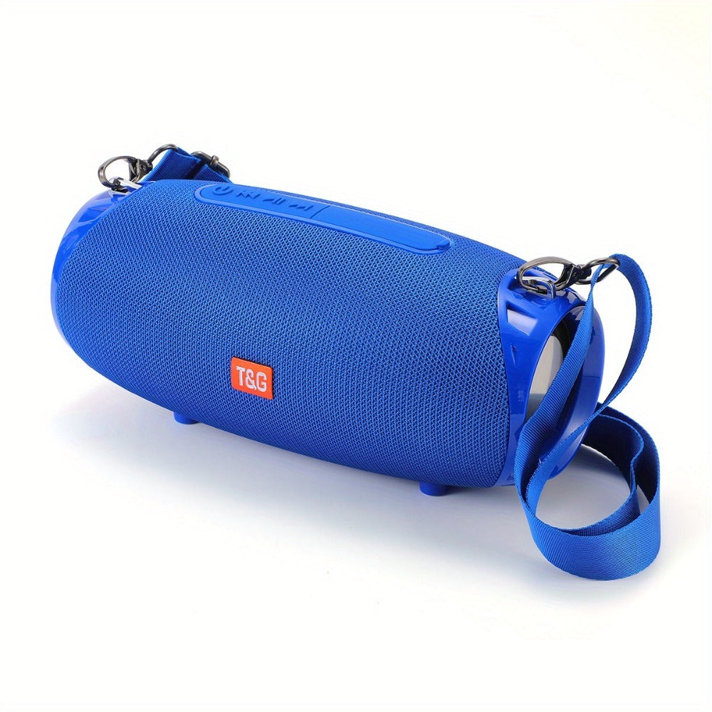 TG534 Dual Speaker Bluetooth Wireless Speaker – TWS Stereo Hi-Res Audio, Hands-Free Calling, FM Radio, TF Card & USB Drive Support, Compatible with Phone, Tablet & TV, Built-in Microphone