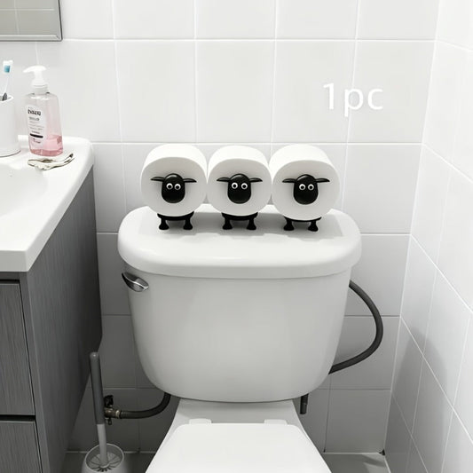 Toilet Paper Roll Holders, Animal-Shaped Bathroom Decor, 3/6/9 Packs