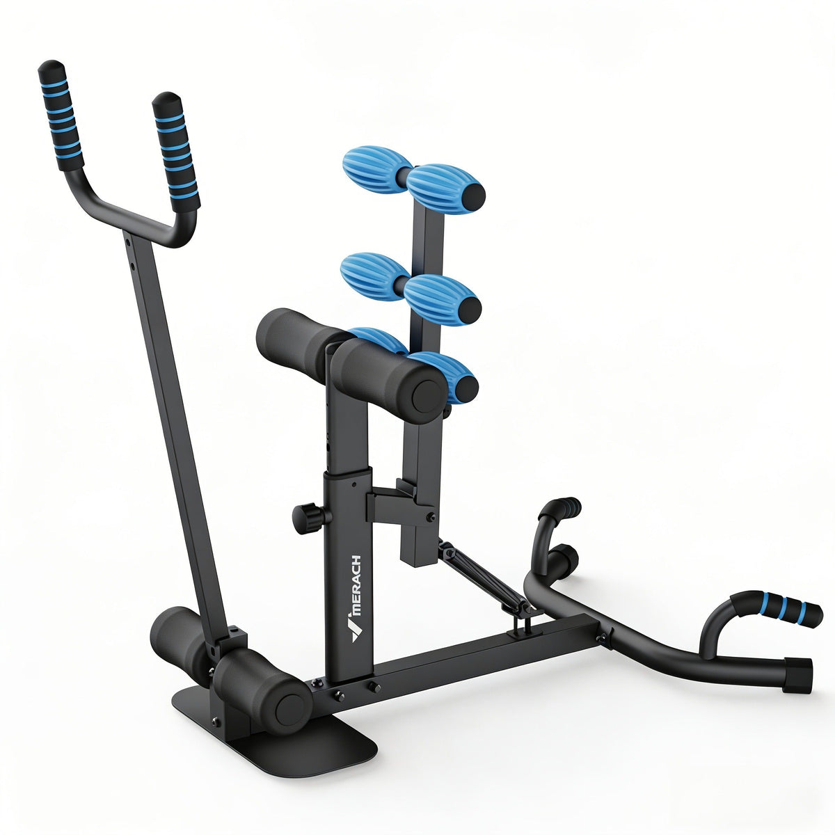 Glute Trainer Deep Squat Machine – Adjustable Core & Leg Exercise Equipment, Push-Up Workout Machine for Women, Home Gym Strength Training