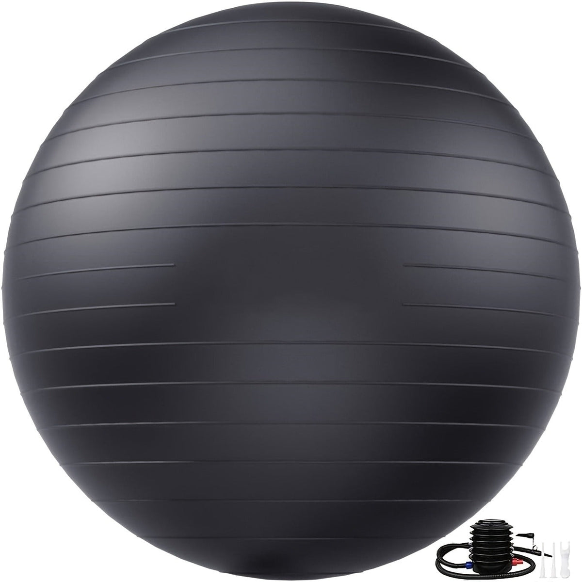 Exercise Ball 25 Inch Yoga Stability Ball 2-Pack Anti-Burst Fitness Balance Ball for Home Office Classroom Workout Core Training
