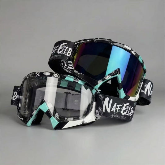 Snow Goggles 2-Pack – Anti-Fog Mirror Coating with Clear & Colored Lenses, Adjustable Strap & Thick Foam Padding, Professional Alpine Ski Goggles for Winter Sports, Great Gift Set