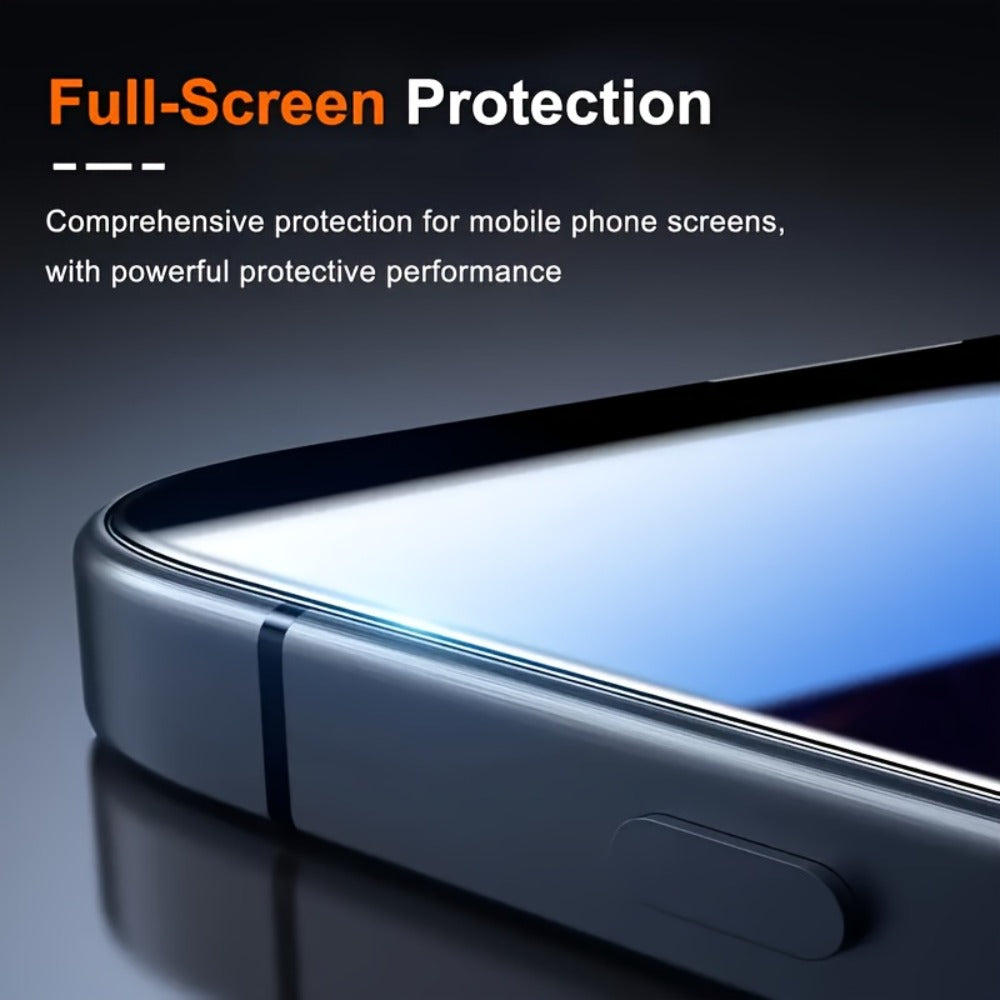Anti-Spy Screen Protector for iPhone 10-Pack – Full Coverage Privacy Tempered Glass, Edge-to-Edge Shield, Compatible with iPhone 17 / 16 / 15 / 14 / 13 / 12 / 11 / XS Max / XR / X Series