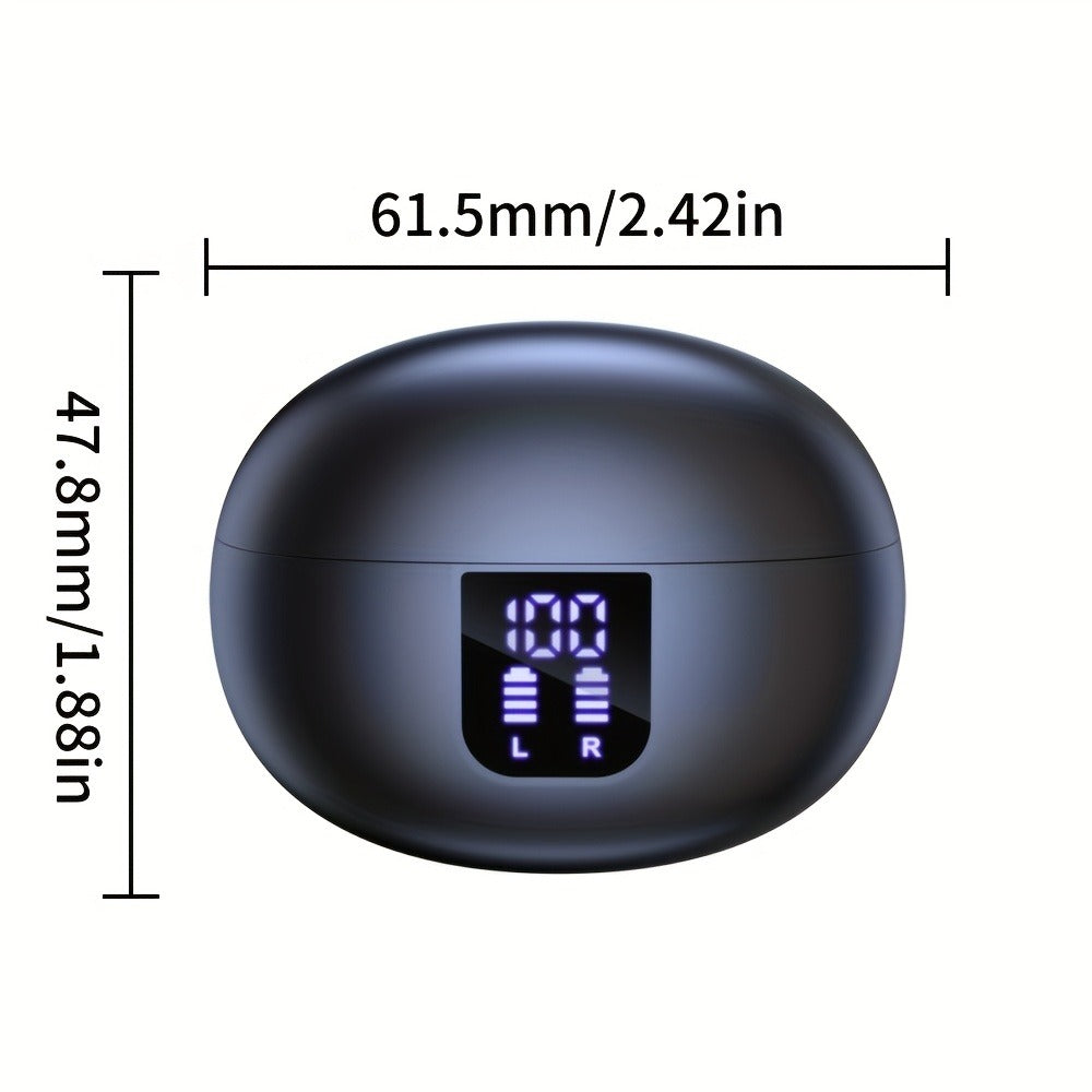6-Mic AI Translation Earphones 3-in-1 Smart Noise Cancelling, Translate 144 Languages HiFi Sound Long Battery Life, Universal Smartphone Wireless Earbuds for Business Travel Meetings International Use