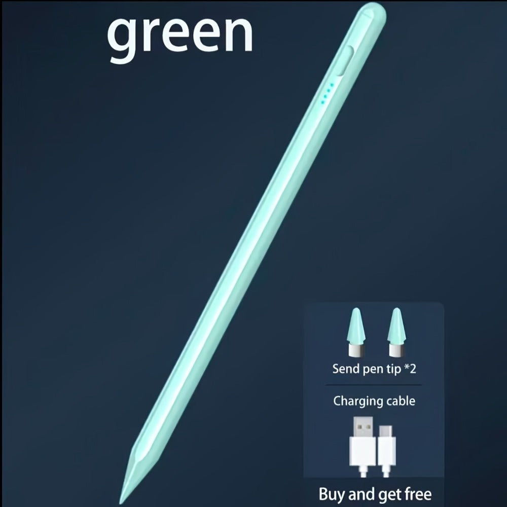 Stylus Pen for iPad & Android Tablets – Palm Rejection, Tilt Sensor, USB-C Charging, Compatible with iPad 6/7/8/9/10, Pro 11"/12.9"/M4, Air 3/4/5/6, Mini 5/6, All Android Tablets (Multi-Color)