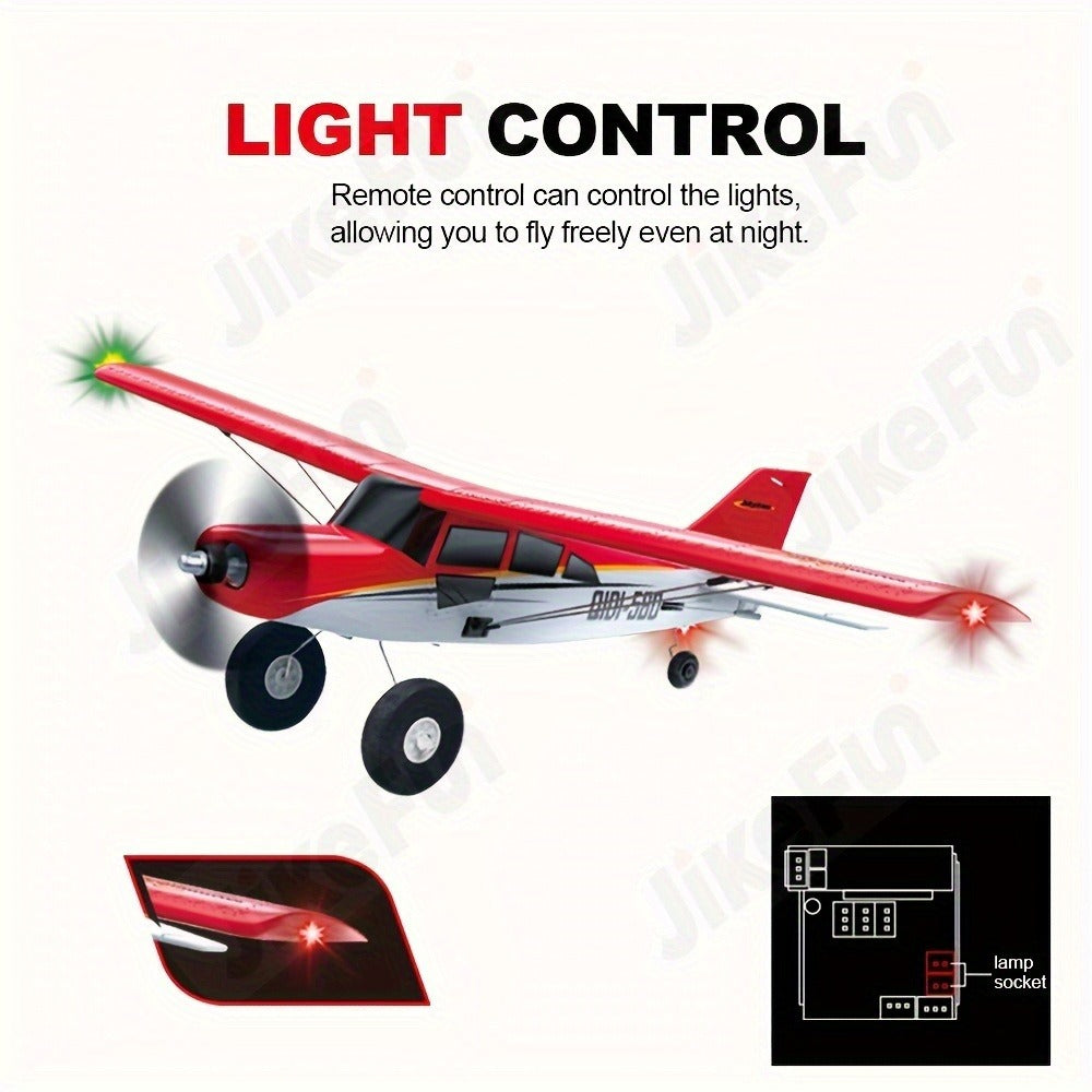 QIDI560 M7 Brushless RC Airplane, 6-Channel Fixed-Wing, 6-Axis Gyro