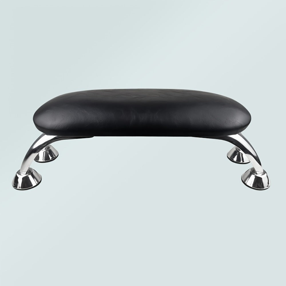 Nail Armrest Hand Pillow Detachable Non-Slip Wrist Rest Cushion for Nail Technicians - Foldable Portable Manicure Support for Salon & Home Use, Available in Pink Black White
