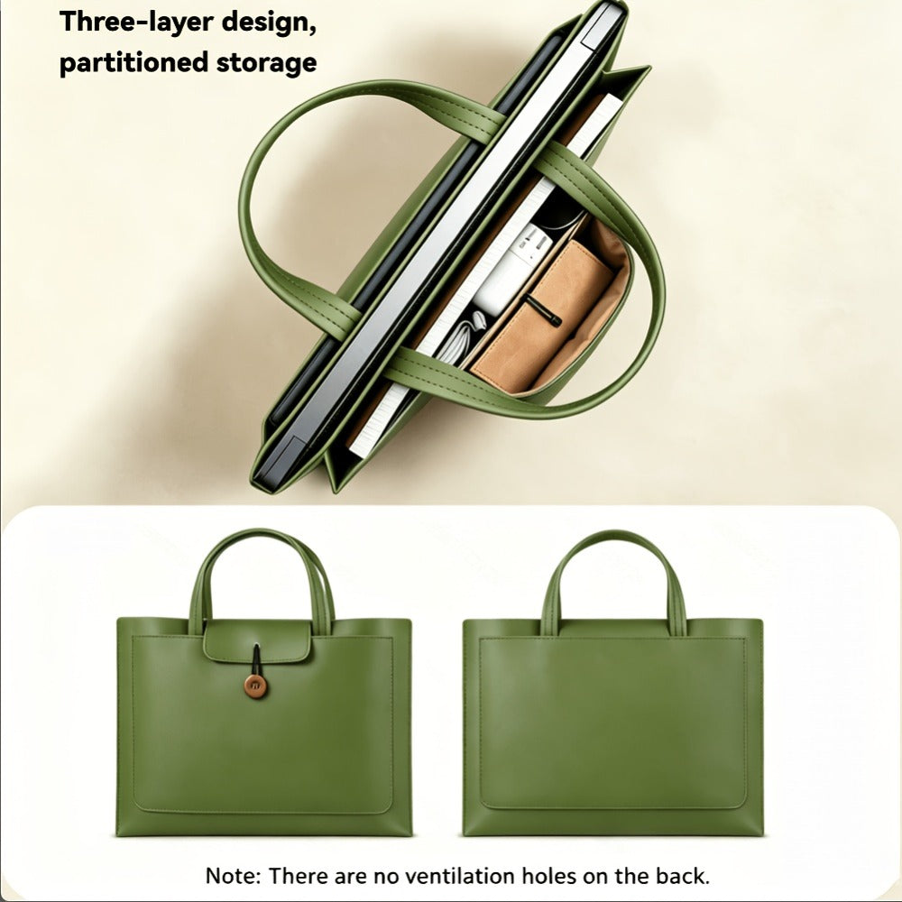 Laptop Sleeve Bag 13 14 15.6 16 Inch Protective Case with Carrying Strap Inner Liner Pouch Compatible MacBook HP Dell Lenovo Multi-Color Portable Shoulder Handbag Travel Briefcase for Women Men