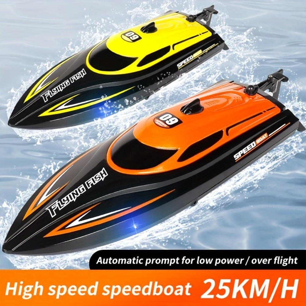 25 km/h RC Speedboat with Self-Righting and Night Light