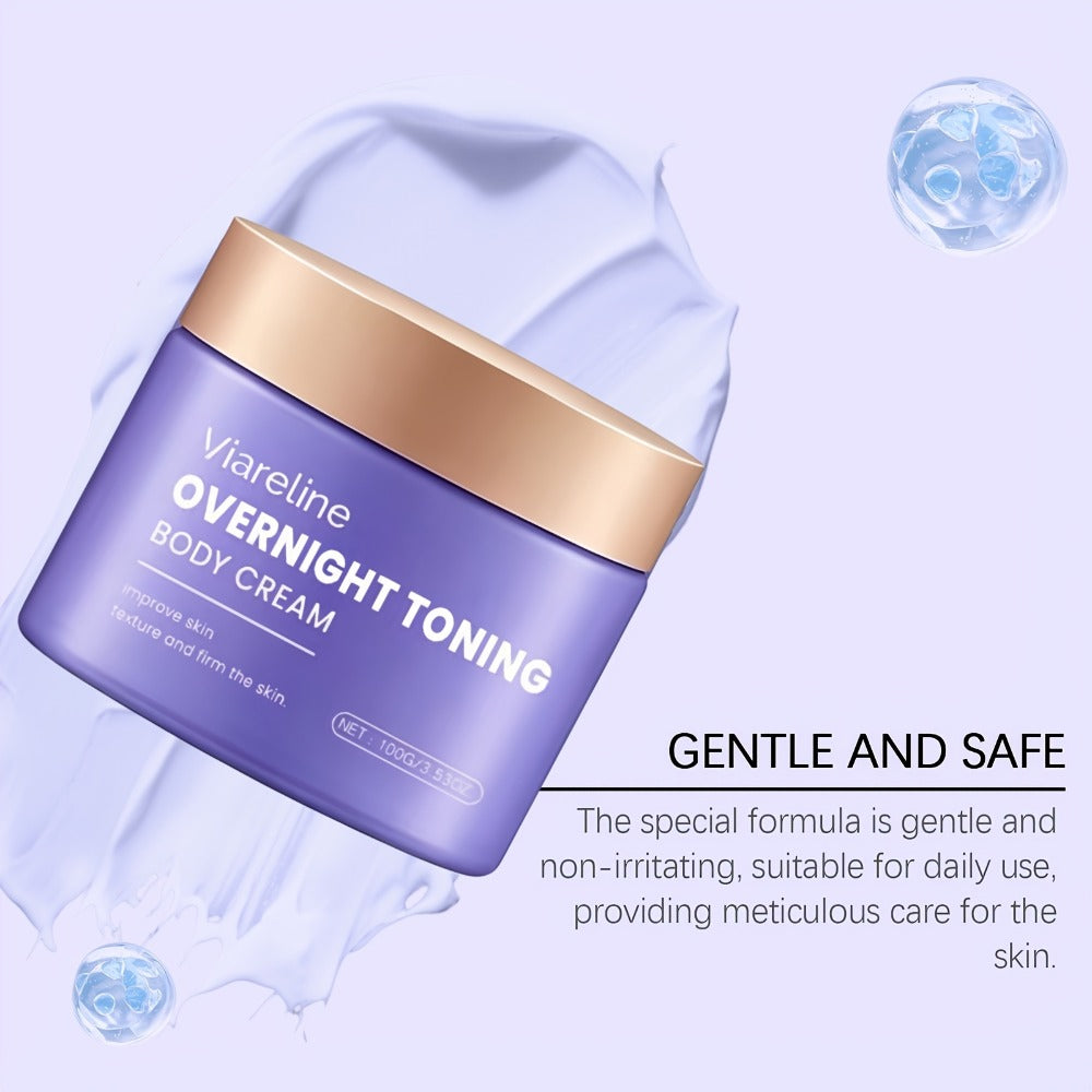 Night Firming Cream for Women 5pcs 3.38oz - Sleep Shaping Body Lotion, Skin Tightening & Anti-Sagging | All Skin Types | Dreamy Night Formula