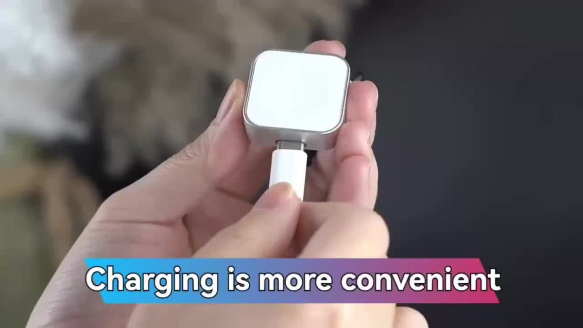 Apple Watch Magnetic Charging Cable Portable Charger, Compatible with iWatch Ultra 2 Series 10 9 8 7 6 SE SE2, USB-A Adapter Magnetic Docking, Compact Travel & Bedside Smartwatch Charger – 6 Colors Available