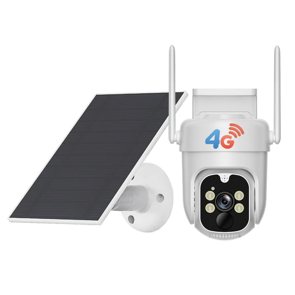 Solar Security Camera 4G Outdoor – AI Smart Alarm, Solar Powered, No WiFi & Wire-Free, 4G LTE Surveillance Camera for Farm, Villa, Ranch & Remote Property Security (TBG12)