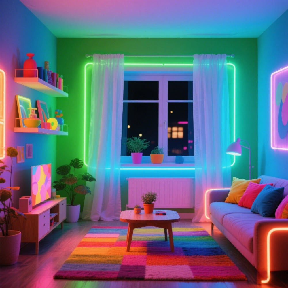 IR Remote LED Strip Lights with Music Sync & DIY Mode - RGB Color Changing Gradient Breathing Flashing USB Powered 25FT 50FT 60FT 65FT 100FT for Bedroom Gaming Room Party Holiday Decoration