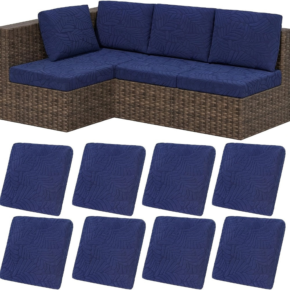 8-Piece Set Outdoor Cushion Cover with Waterproof Protection and Washable Cover for Patio detail image - detail view 26