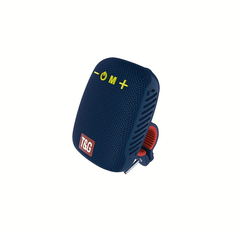T&G 392 IPX5 Waterproof Cycling Bluetooth Speaker – Compact Outdoor Wireless Speaker with TWS Stereo, FM Radio, TF Card & USB Drive Support, Type-C Charging, Compatible with Phone & Tablet