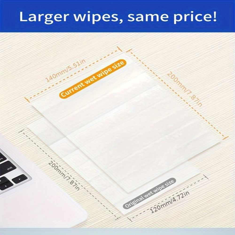 Screen Cleaning Wipes 40/80 Pack Individually Wrapped LCD Cleaner for Phone, Computer, TV, Tablet & Laptop – Portable Dust & Stain Removal Wet Wipes, Essential Home & Office Screen Cleaning Kit