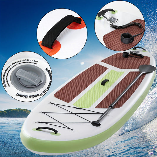 Inflatable Stand Up Paddle Board with EVA Non-Slip Deck and Color Options