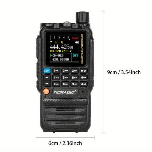 Handheld Two-Way Radio TIDRADIO TD-H3 with USB-C Programming & 2500mAh Battery