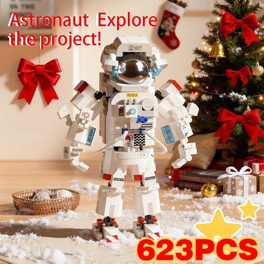 623-Piece Astronaut Micro Building Block Model Kit