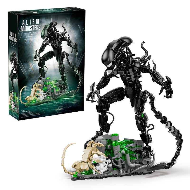 958-Piece Alien Beast Building Block Model Kit