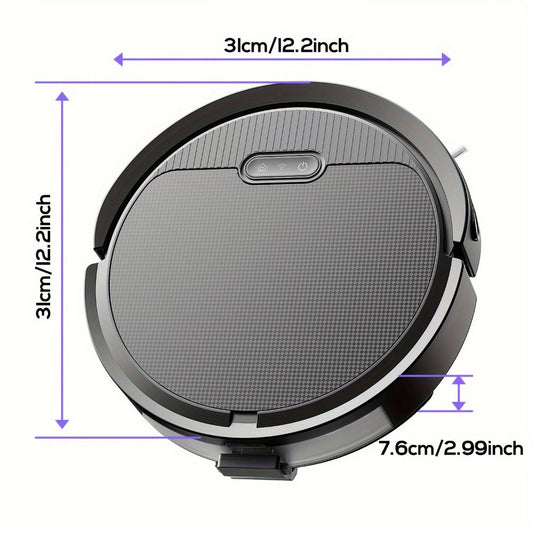 Robot Vacuum & Mop Combo with 5000Pa Suction, App & Voice Control