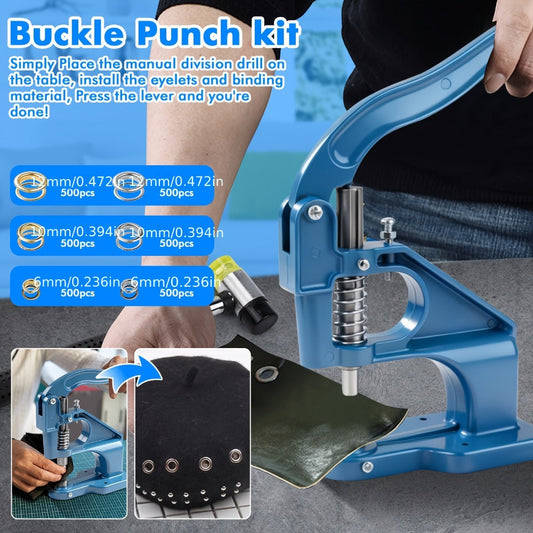 Grommet Machine and Eyelet Supplies for Fabric, Leather & Canvas Projects