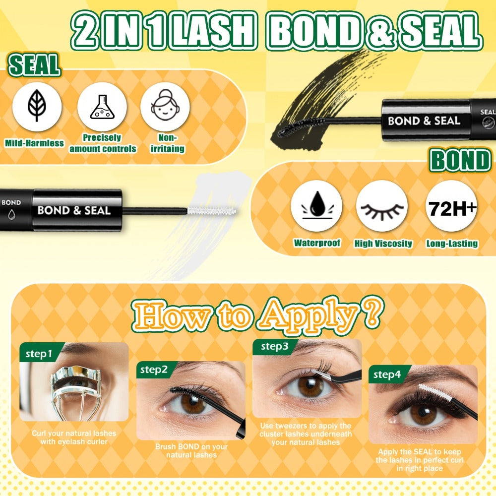 Gift-Ready Fluffy Wispy Lash Clusters Kit with Gift Bags — Manga & Fairy Top & Bottom Clusters, Natural Volume, Long-Lasting Reusable, 209–1993pcs Options, Beauty Gift for Women