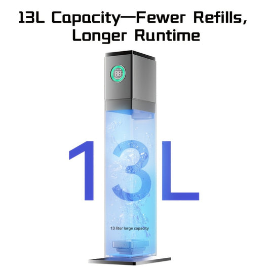 Cool Mist Humidifier, 13L Top-Fill Tank with Smart Humidity Control and Sleep Mode