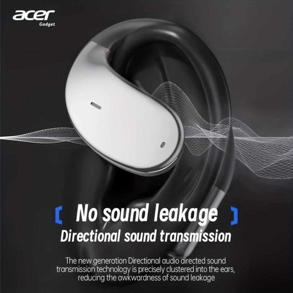 Acer TWS In-Ear Earbuds Noise Canceling Touch Control Sports Wireless Headphones Long Battery Life Lightweight for Running Workout Calls Compatible with Phone Tablet Valentine Gift