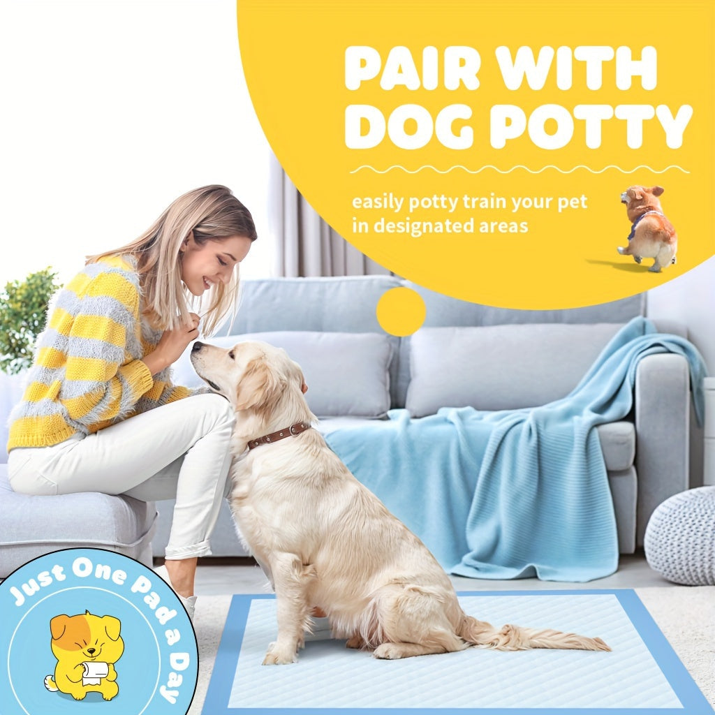 XL Dog Pee Pads 100-Count – Extra Large 28”x34” Disposable Puppy Training Pads | Super Absorbent, Leak-Proof & Odor Control | Potty Pads for Puppies, Adult Dogs, Elderly Pets & Indoor Use