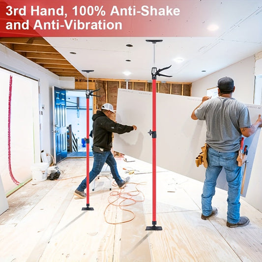 Telescopic Support Rods, 2-Pack Third-Hand Props with Three Adjustable Size Options
