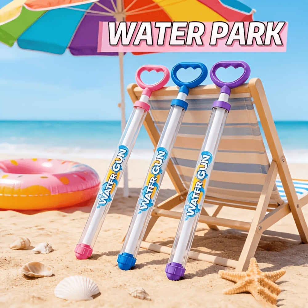 Firework-Shaped Water Gun Set, 3- or 6-Pack for Outdoor Water Play