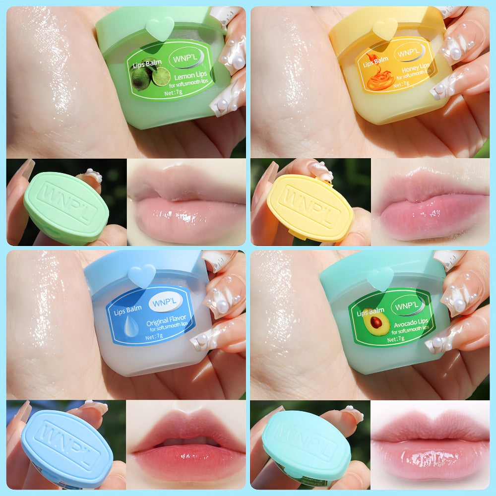 Lip Balm Set 32 Pieces 8 Colors - 24H Hydration Glossy Petrolatum Formula, Long-Lasting Moisturizing Lip Care for Dry Chapped Lips, Gift for Women Friends & Family