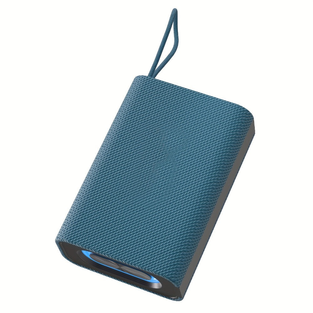 Portable Bluetooth Speaker Stereo Surround Sound USB-C Rechargeable Compact Wireless Speaker for PC Smartphone Tablet Outdoor Gym Travel Button Controls