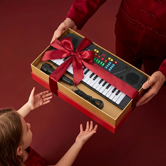 Kids Electronic Piano Keyboard, 37-Key Big Model with Microphone