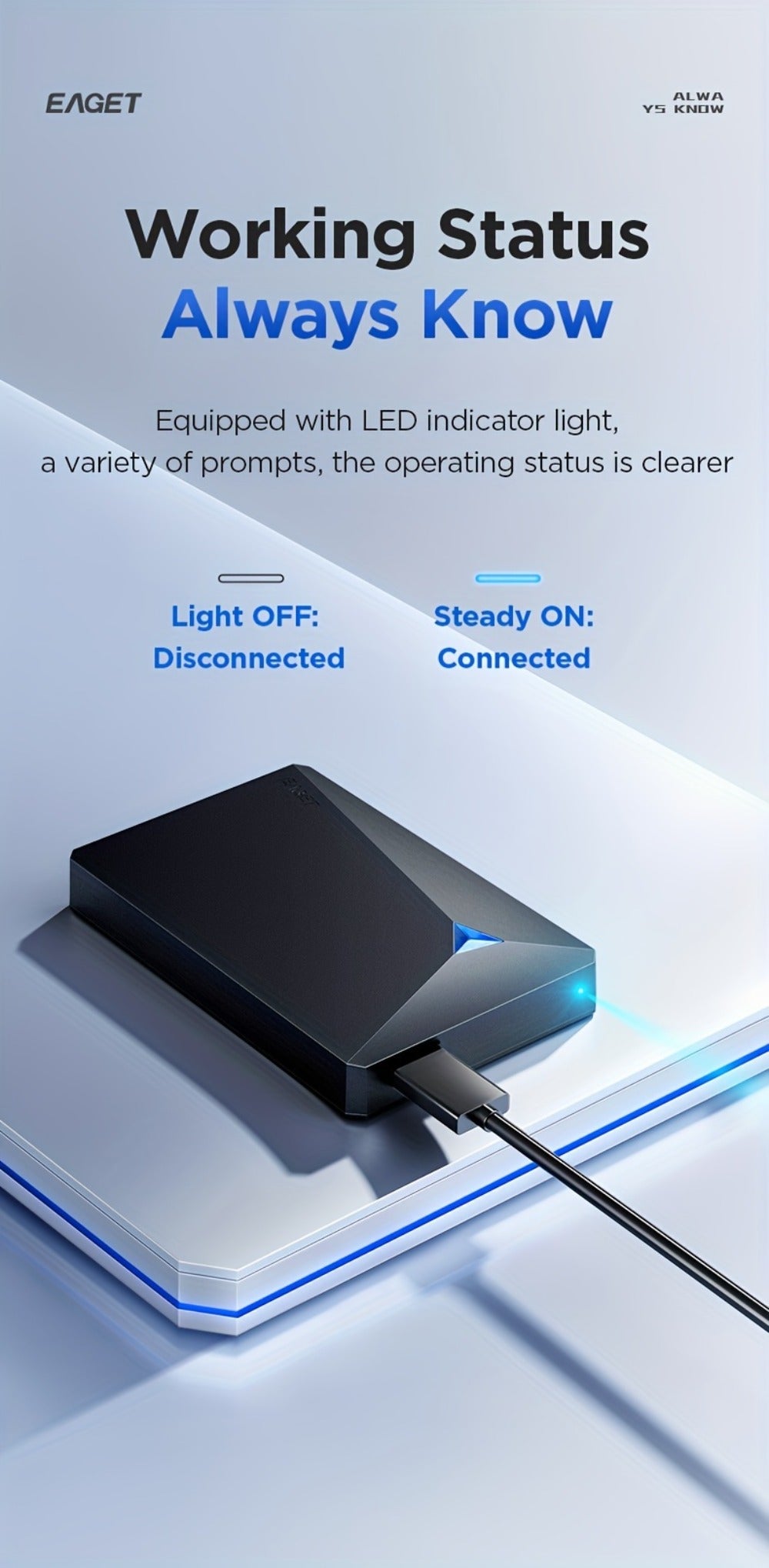 UASP NTFS Plug & Play External Hard Drive 250GB 320GB USB 3.0 Pre-Formatted Portable HDD High-Speed Mobile Storage for PC Laptop PS4 PS5 Xbox – Compact Bus-Powered No Driver Needed