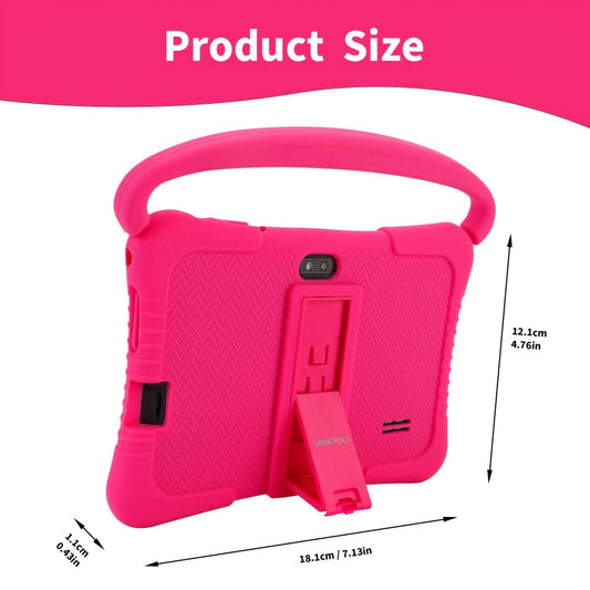 7-Inch Kids Android Tablet with Dual Cameras, 2GB RAM and 16GB Storage