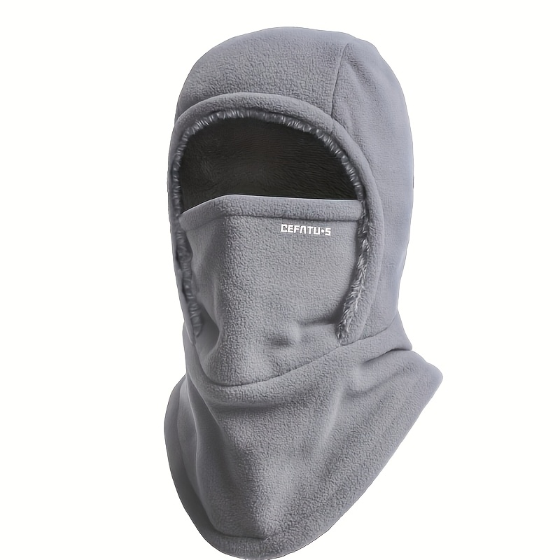 Winter Balaclava Hat with Neck Mask & Ear Protection – Windproof Face-Fit Knit Ski Mask for Men & Women, Thermal Head Cover for Cycling, Running, Skiing, Fishing & Outdoor Work (6 Colors)