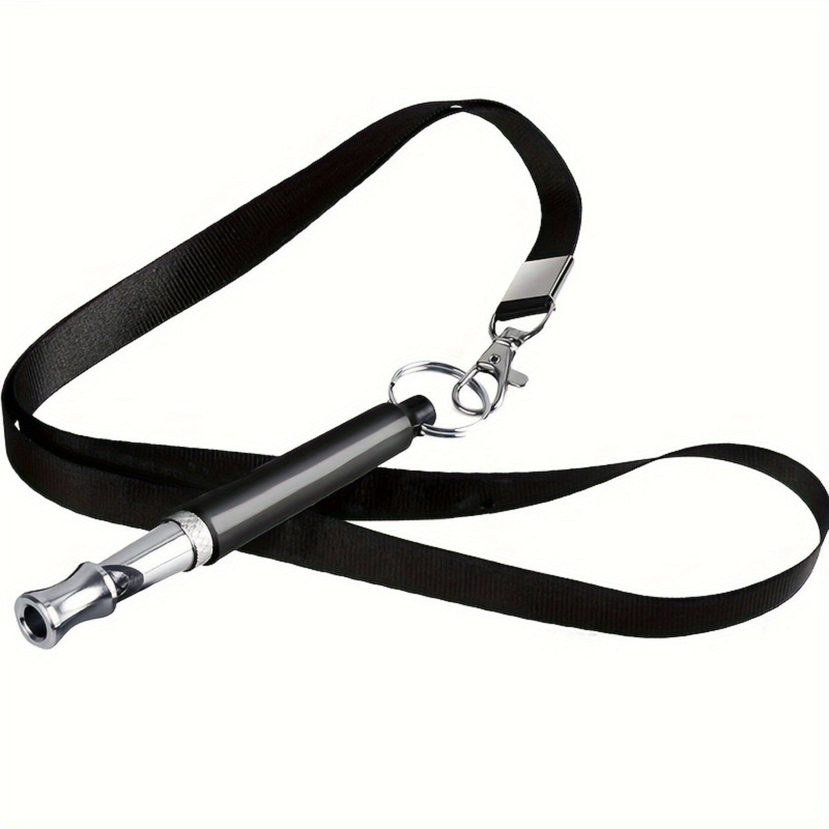 Dog Whistle Ultrasonic Adjustable 6-Pack – High-Frequency Recall Training Whistle with Tether, Stop Barking & Train Dogs of All Breeds