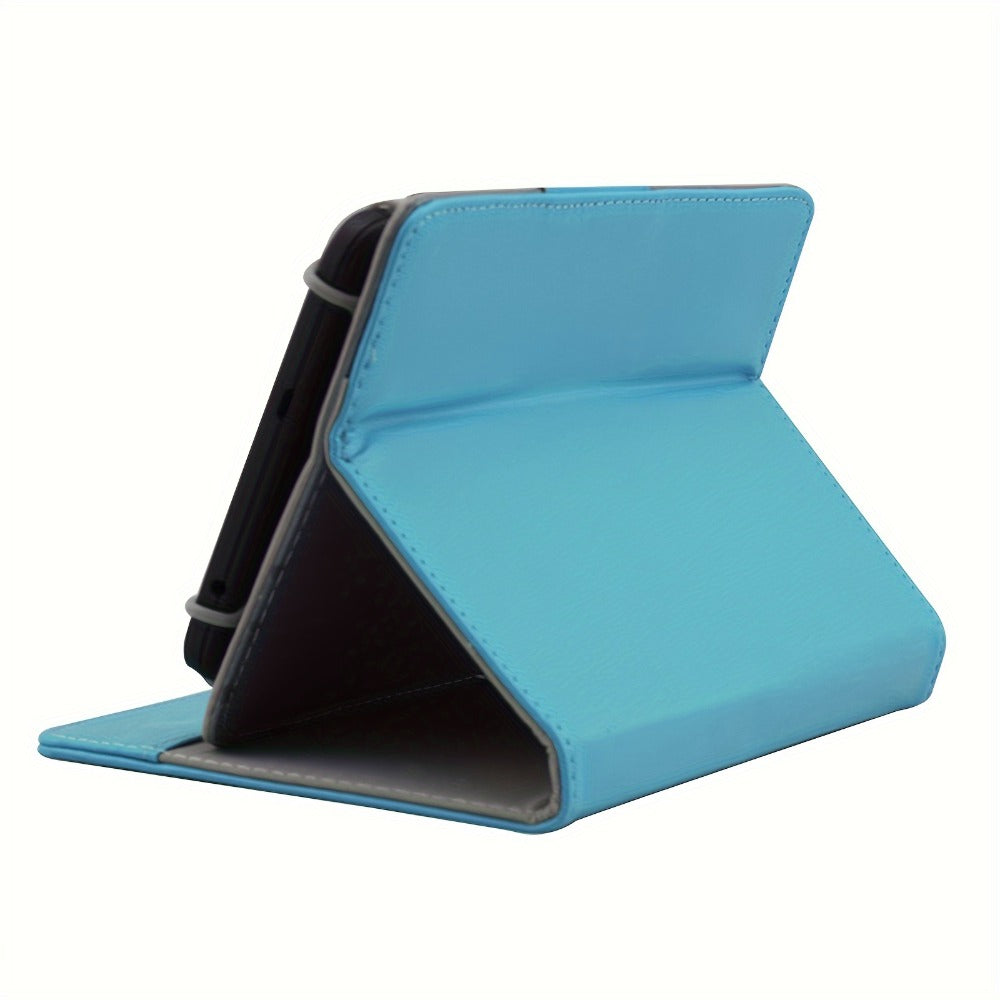 Tablet Sleeve Case 7 8 Inch Universal with Magnetic Closure, Soft Microfiber Interior Anti-Shock Stand Support, Protective Cover Compatible with Most Android Tablets & iPad Mini 7/6/5 – Multiple Colors Dark Blue Black Rose Red Green