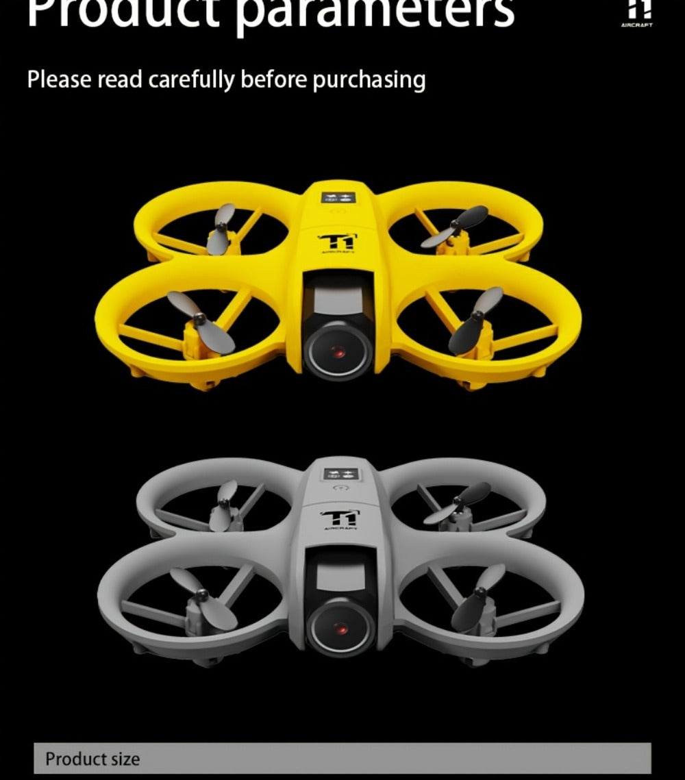 RC Drone with 4K Camera Dual Batteries Optical Flow Auto Hover Anti-Collision One-Key Return WiFi FPV Real-Time Video | Long Endurance Remote Control UAV for Kids Adults Beginners | Birthday Gift