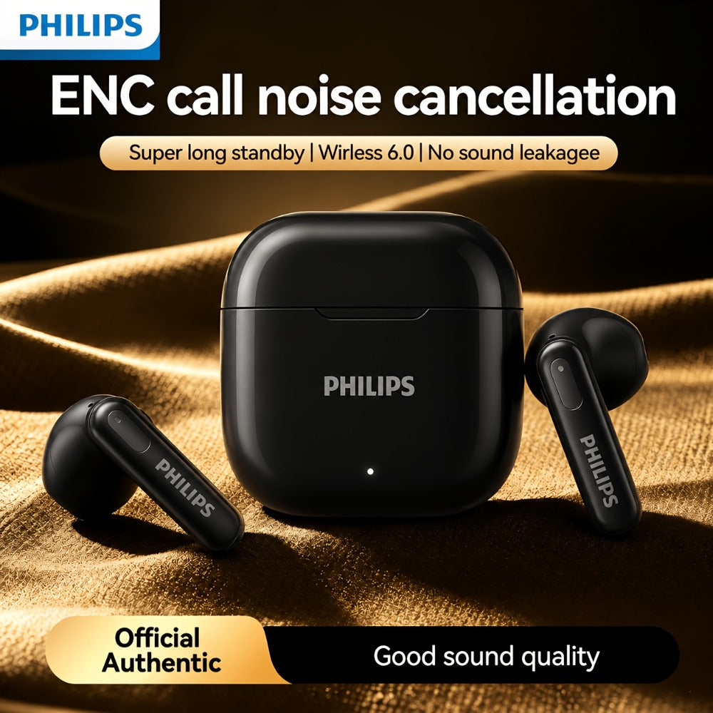 Mini Sport Wireless Earbuds Noise Canceling Stereo Bluetooth Headphones Comfortable Fit for Android iOS Running Gym Commuting Hands-Free Calls