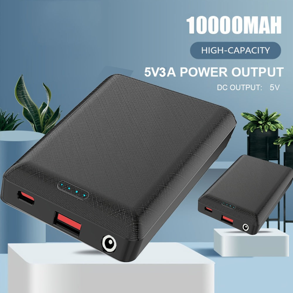 Heated Vest Power Bank 10000mAh DC 5V 3A Portable Charger for Heated Jacket Heated Gloves Heated Scarf & Electric Heating Equipment, Stable Output Rechargeable Battery Pack – 1pc or 2pcs Value Pack