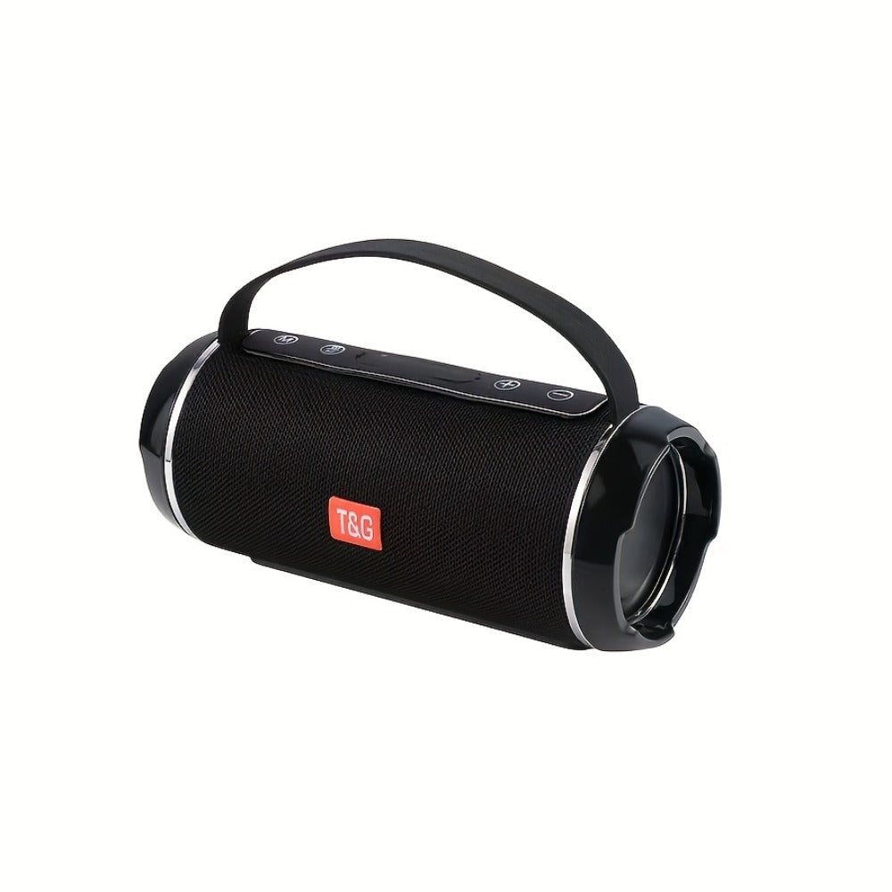 TG116C IPX4 Portable Bluetooth 5.0 Speaker 1200mAh Rechargeable Wireless Speaker USB TF FM Type-C Charging Surround Sound for Outdoor Travel Home Mobile