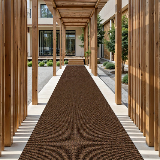 Non-Slip Runner Rug for Hallways and Kitchens, 23.22 Inches Wide, 4mm Thick